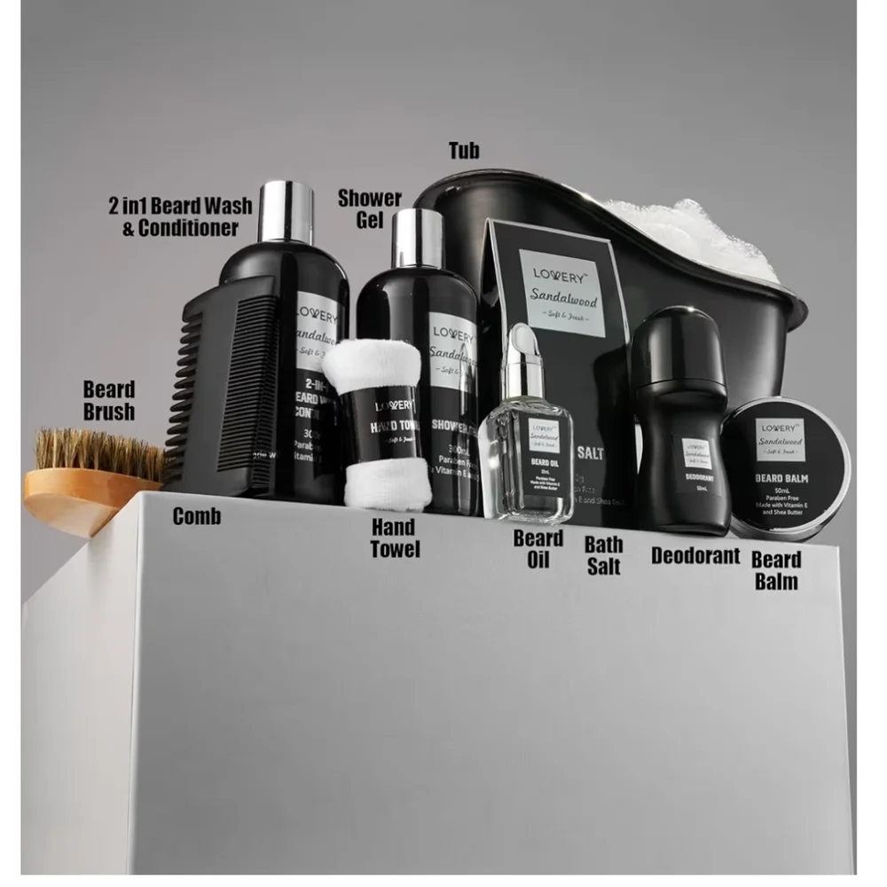 Men Body Wash Beard Kit